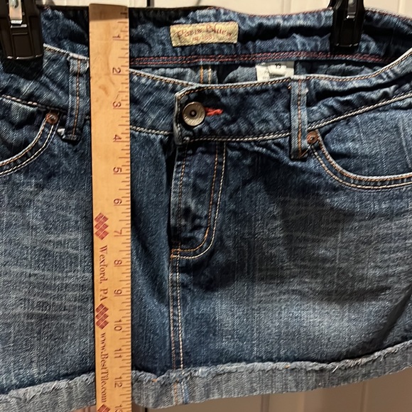 Denim Mini Skirt - Picture 2 of 4